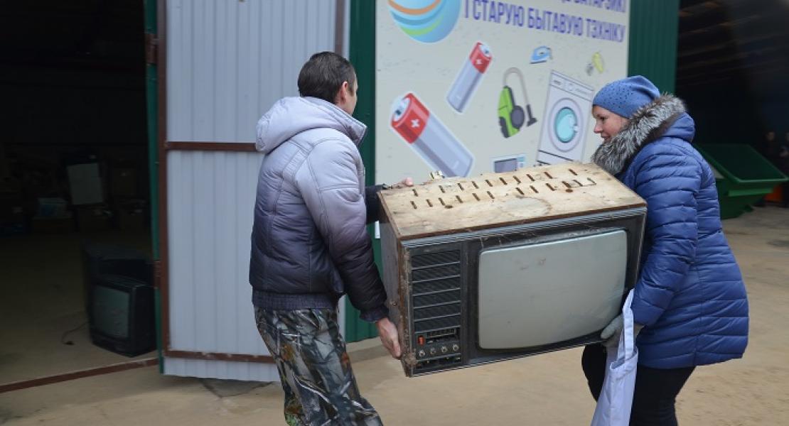 Открытие площадки в Вилейке