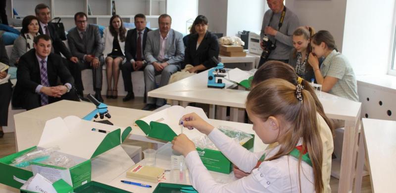 Выполнение мероприятий по поддержке экологического центра в Крупском районе Минской области