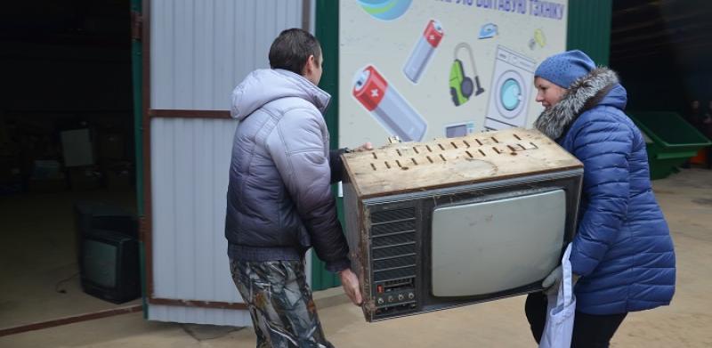 Открытие площадки в Вилейке