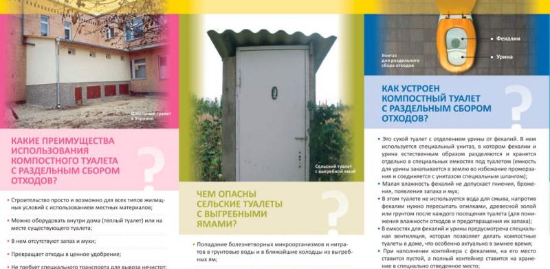 Новый взгляд на сельский туалет